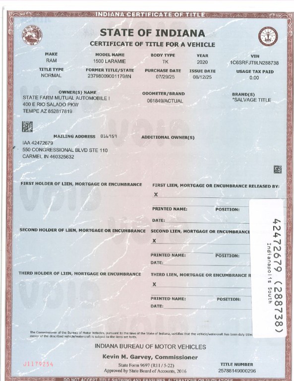 2020 RAM 1500 Image 2