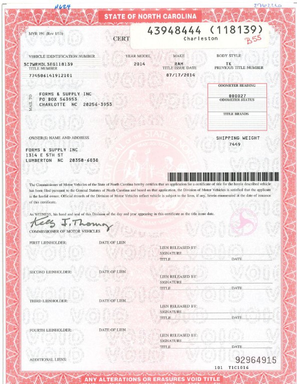 2014 RAM 5500 Image 2