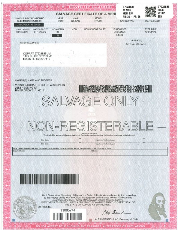 2019 Nissan NV200 Image 2