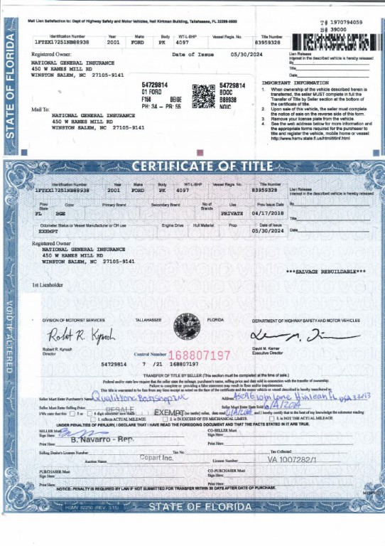 2001 Ford F-150 Image 1