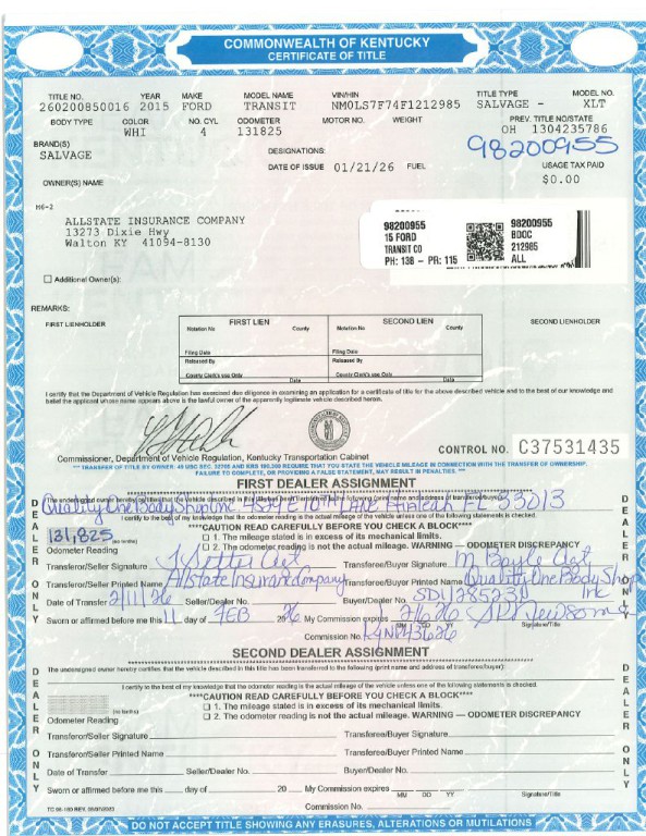 2015 Ford Transit Connect Image 2