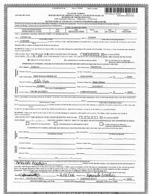 2012 Mercedes-Benz E-Class Image 3