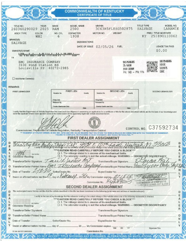 2025 RAM 2500 Image 2