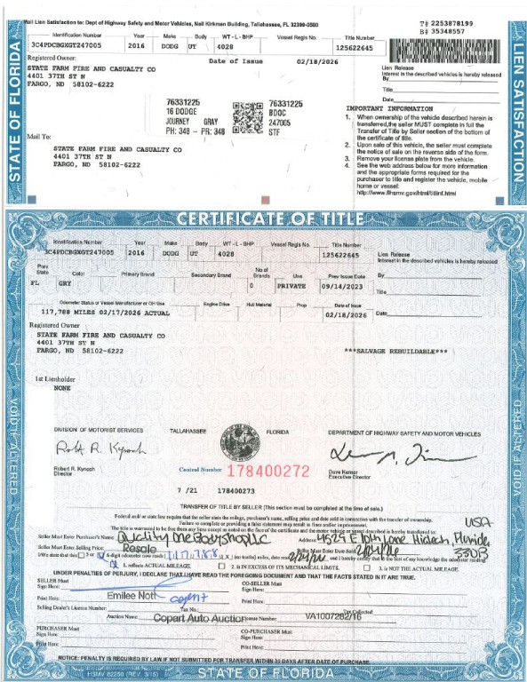 2016 Dodge Journey Image 2