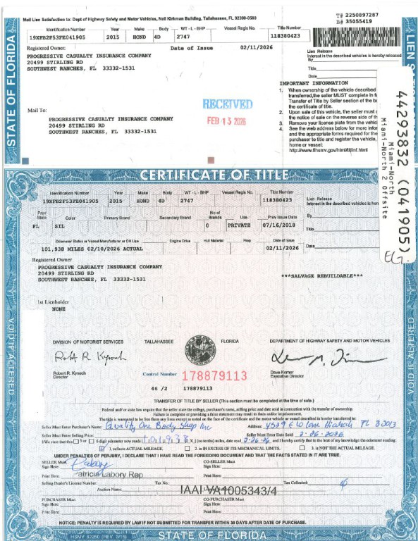 2015 Honda Civic Image 2