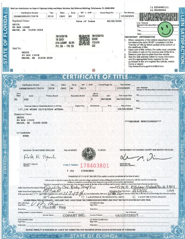 2018 Cadillac ATS Image 2