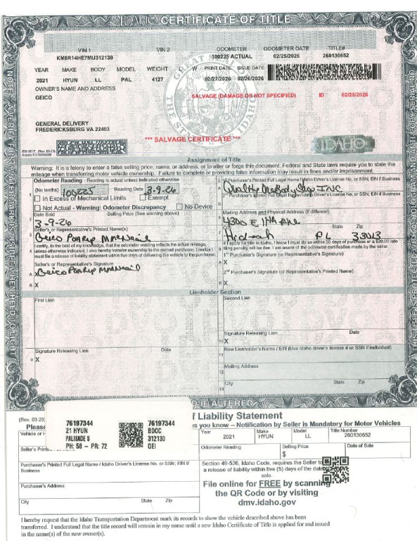 2021 Hyundai Palisade Image 2