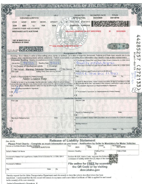 2020 GMC Yukon Image 2