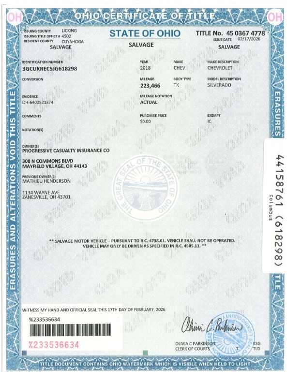 2018 Chevrolet Silverado 1500 Image 2