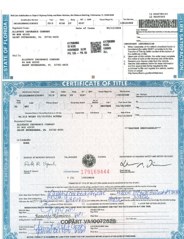 2019 Nissan Pathfinder Image 2