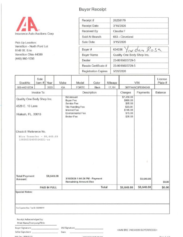 2023 Kia Forte Image 1