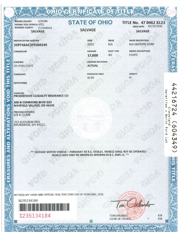 2023 Kia Forte Image 2