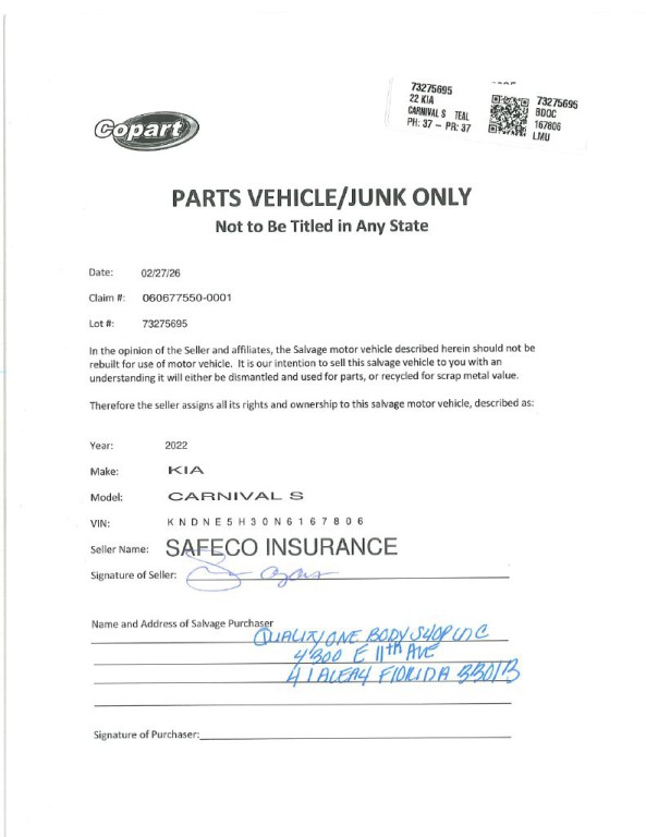 2022 Kia Carnival Image 2