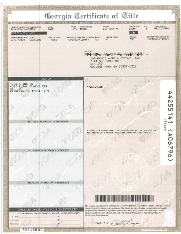 1996 Ford F-150 Image 2