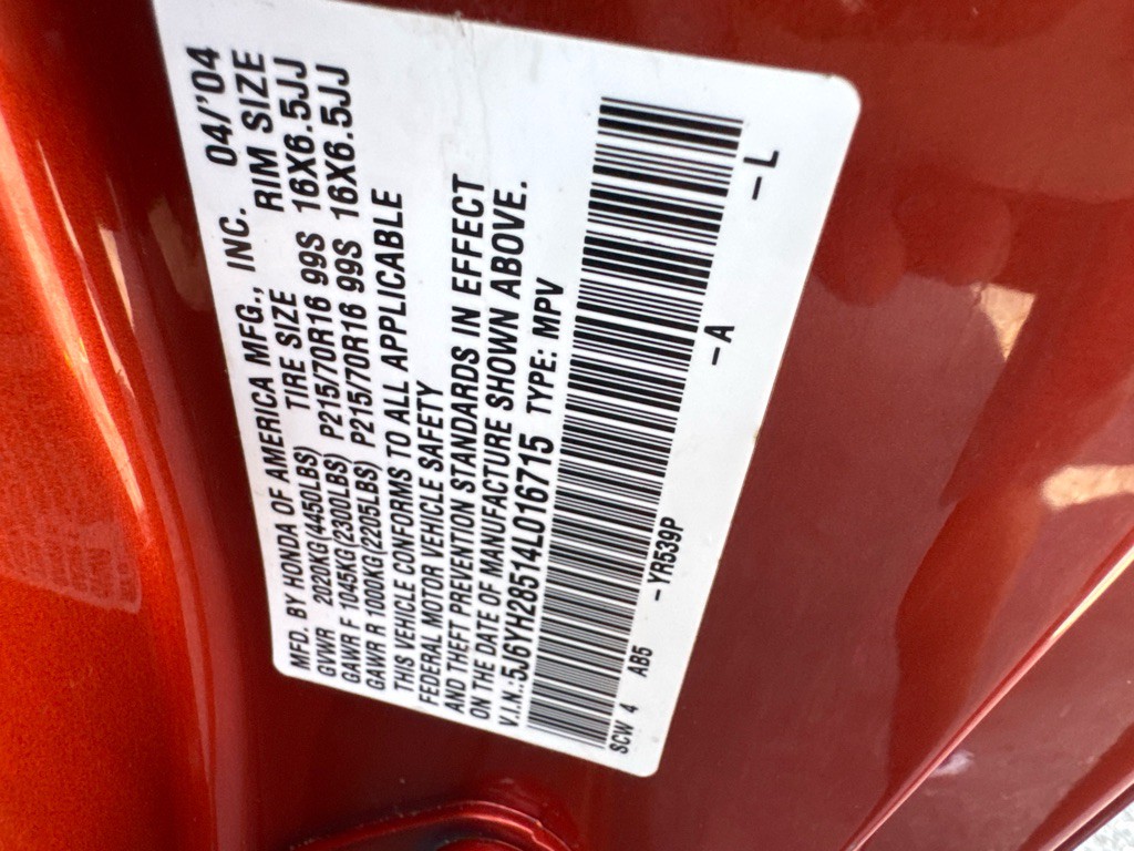2004 Honda Element Image 28