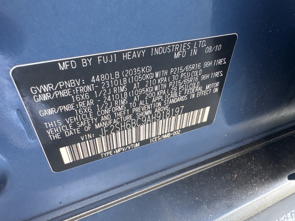 2010 Subaru Forester Image 31