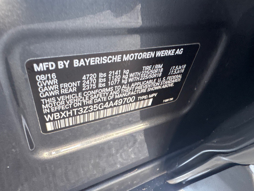 2016 BMW X1 Image 37