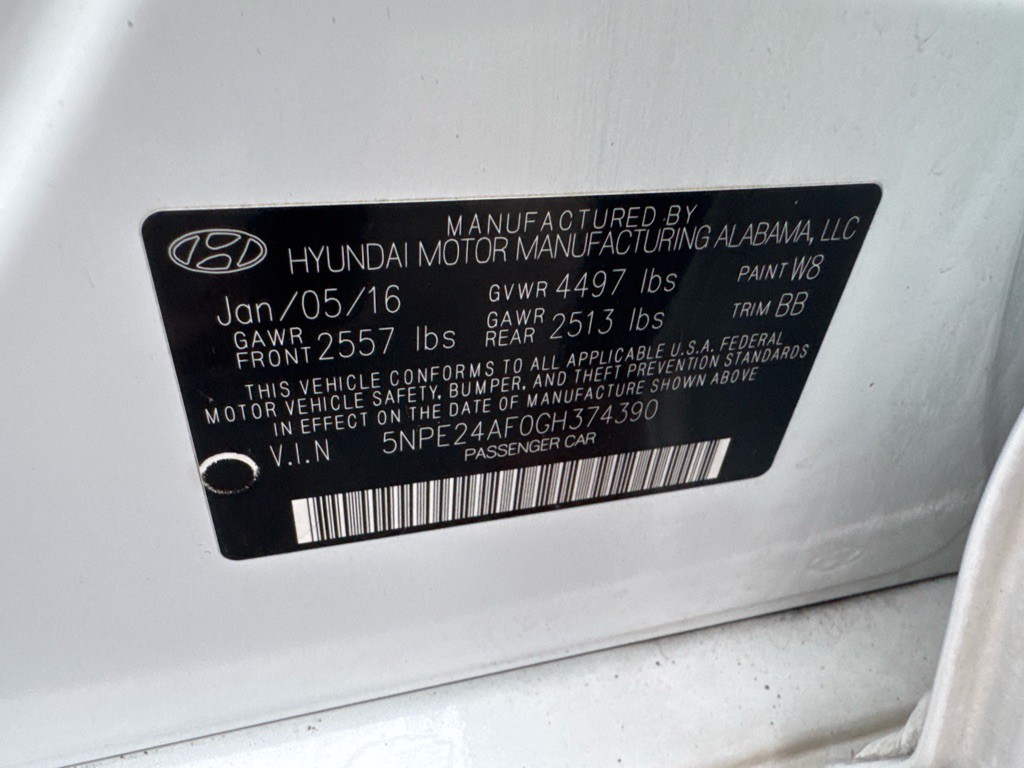 2016 Hyundai Sonata Image 30