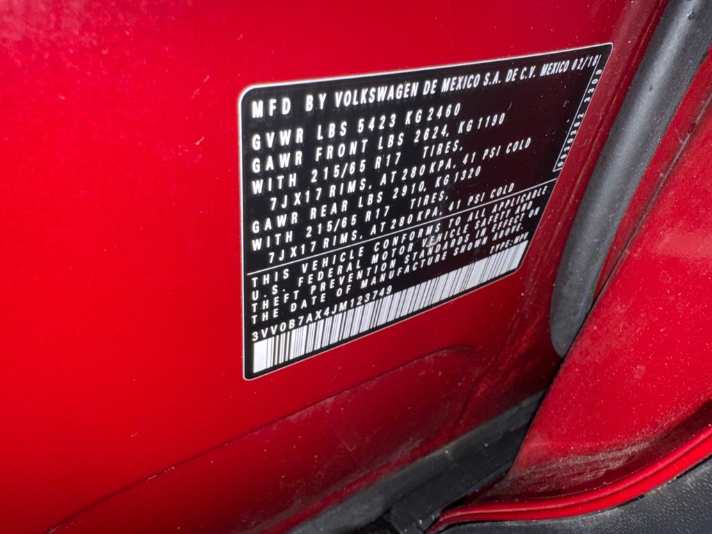 2018 Volkswagen Tiguan Image 35