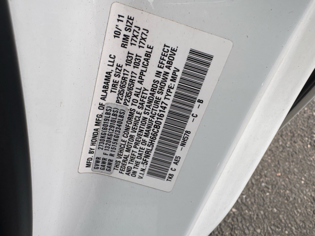 2012 Honda Odyssey Image 33