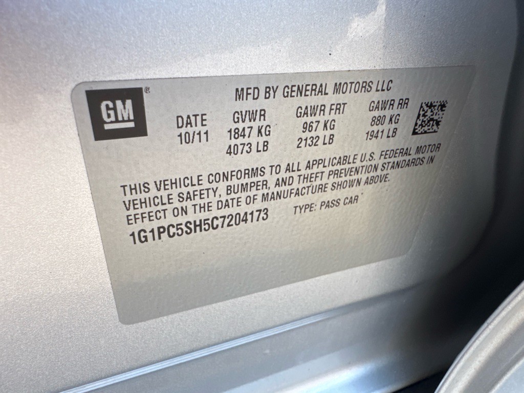2012 Chevrolet Cruze Image 29