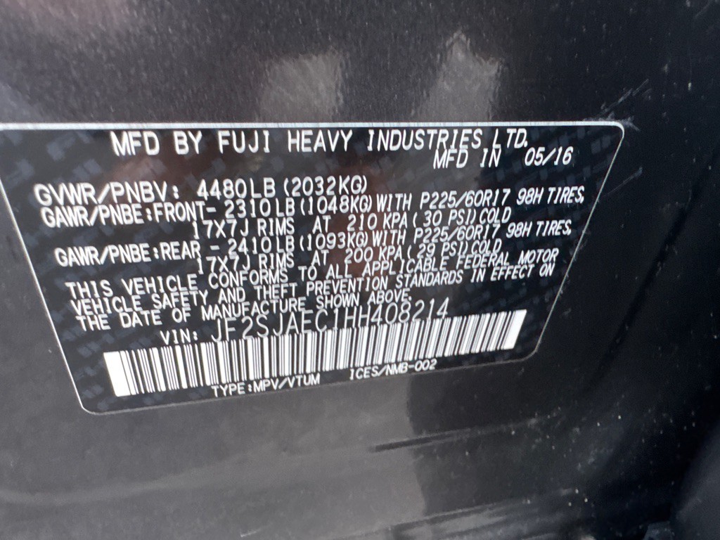 2017 Subaru Forester Image 36