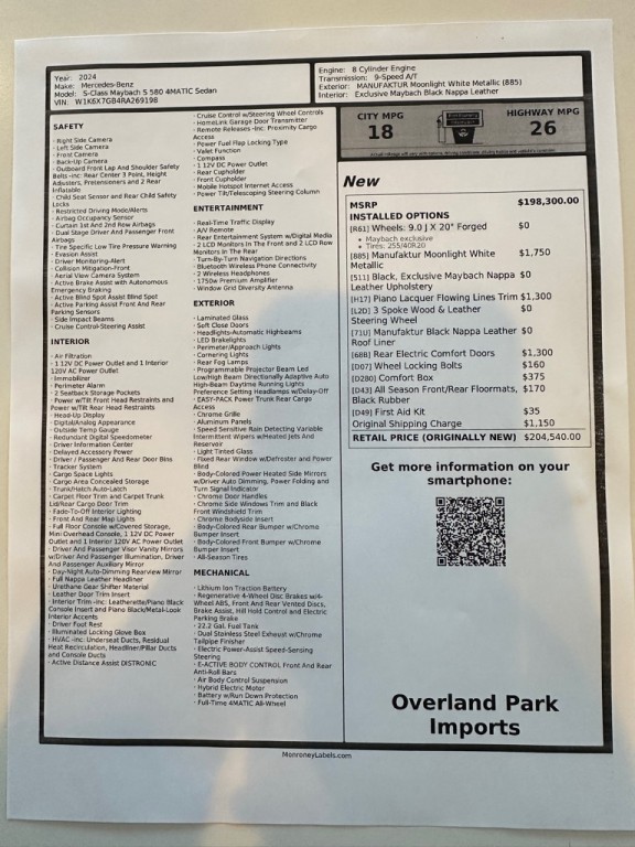 2024 Mercedes-Benz S-Class Image 43