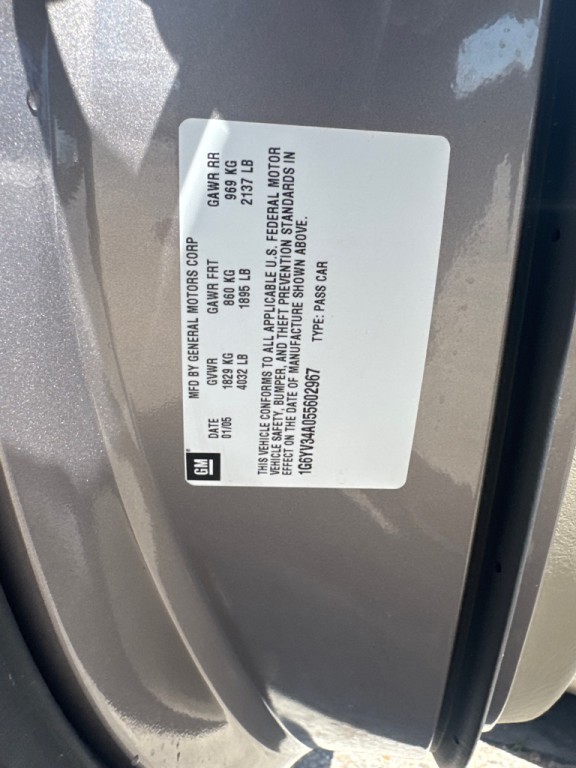 2005 Cadillac XLR Image 17