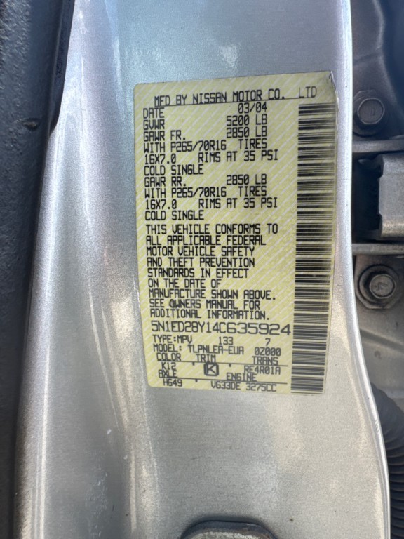 2004 Nissan Xterra Image 21