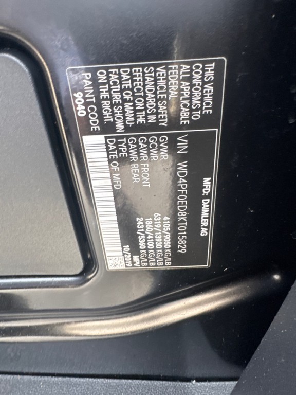 2019 Mercedes-Benz Sprinter Image 19