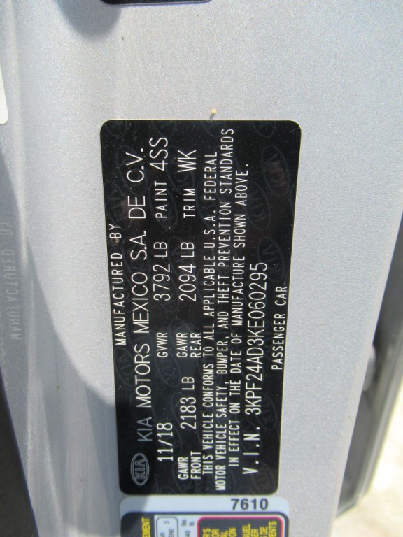 2019 Kia Forte Image 18