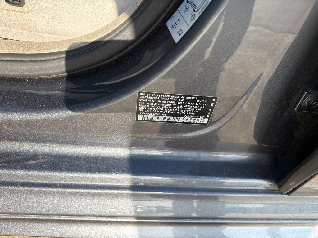 2018 Volkswagen Passat Image 21