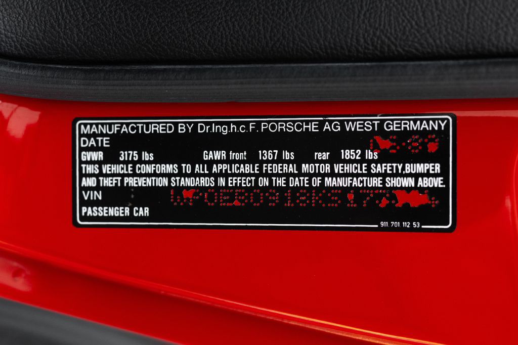 1989 Porsche 911 Image 110