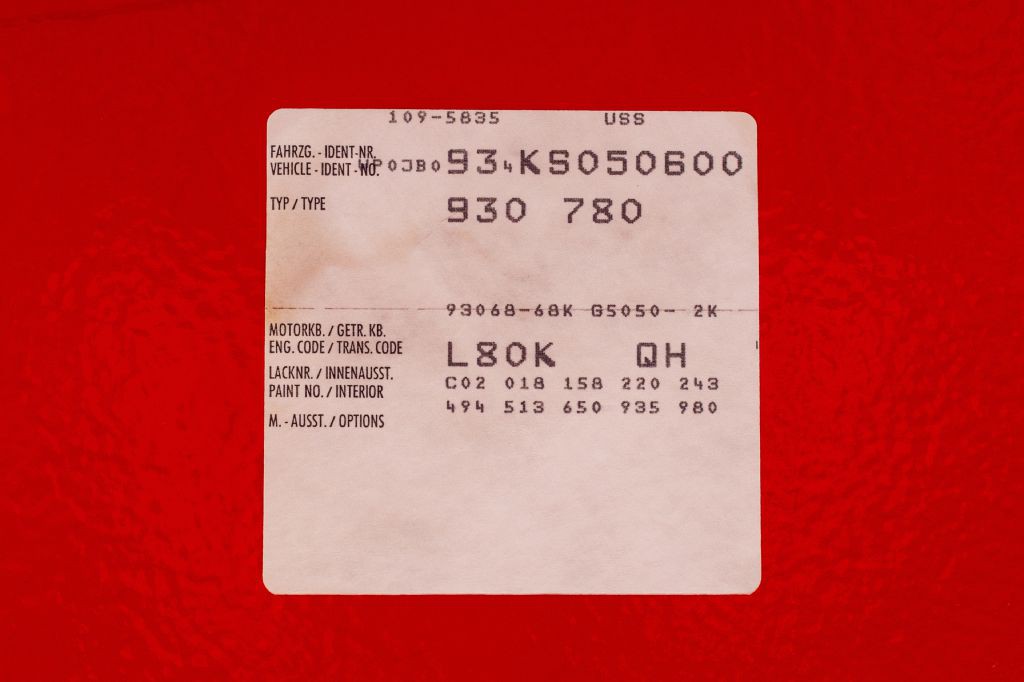 1989 Porsche 911 Image 78