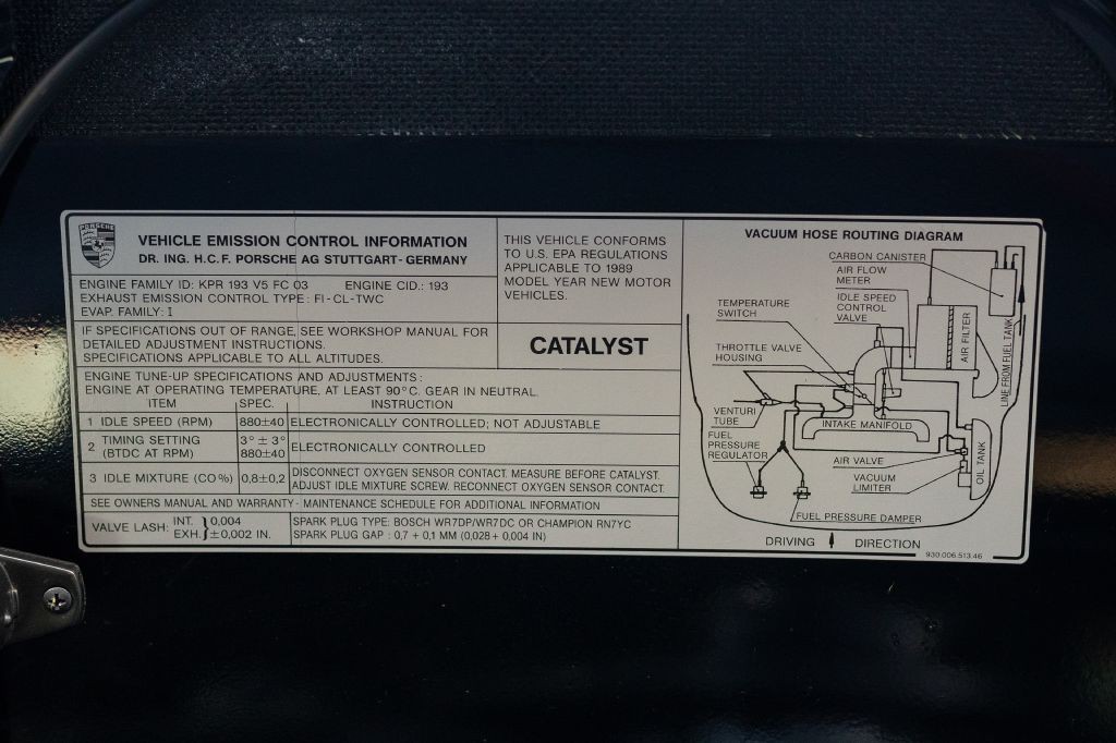 1989 Porsche 911 Image 184