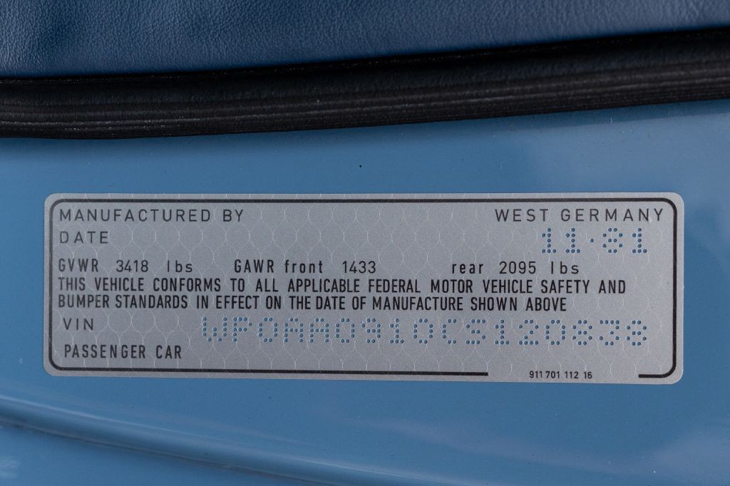 1982 Porsche 911 Image 19