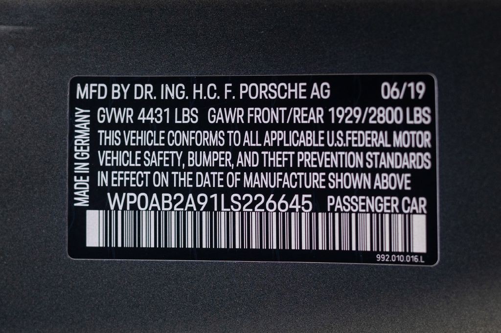 2020 Porsche 911 Image 11