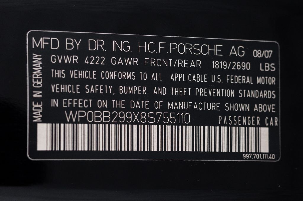 2008 Porsche 911 Image 72