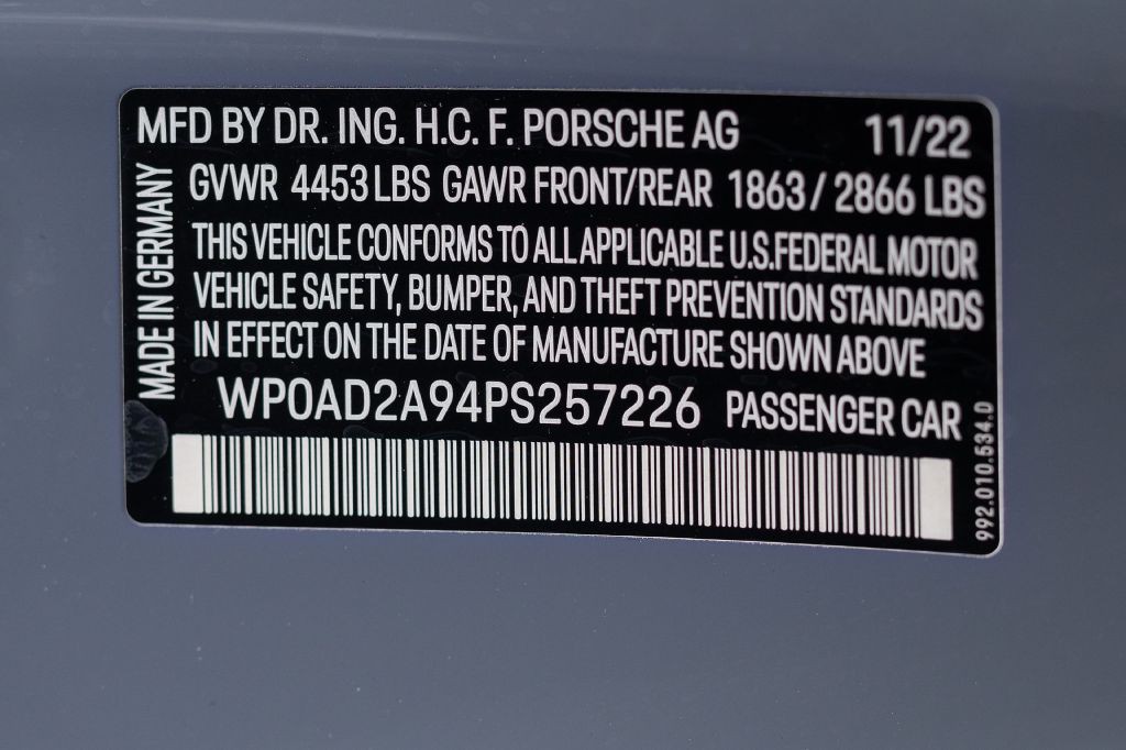 2023 Porsche 911 Image 22