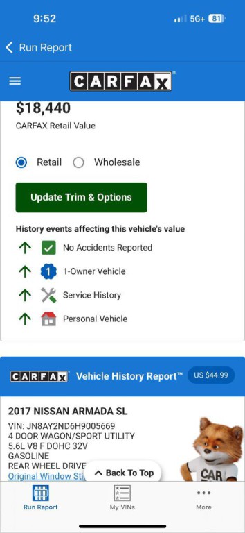 2017 Nissan Armada Image 20