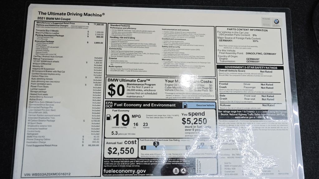 2021 BMW M4 Image 41