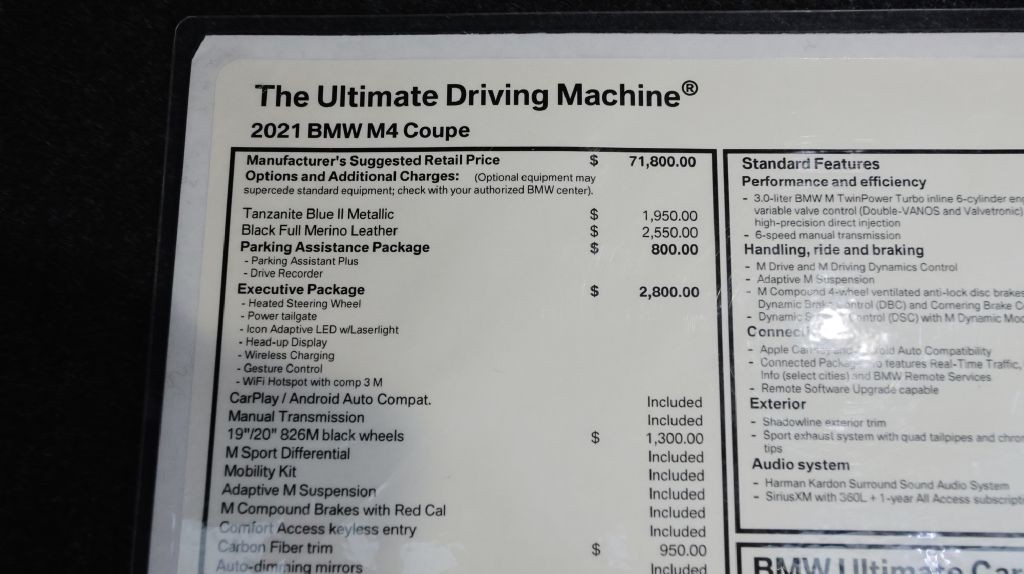 2021 BMW M4 Image 43