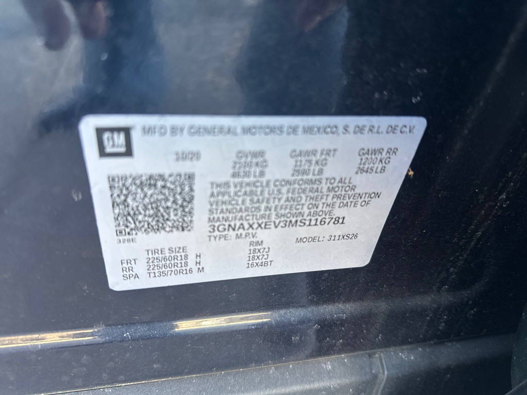 2021 Chevrolet Equinox Image 26