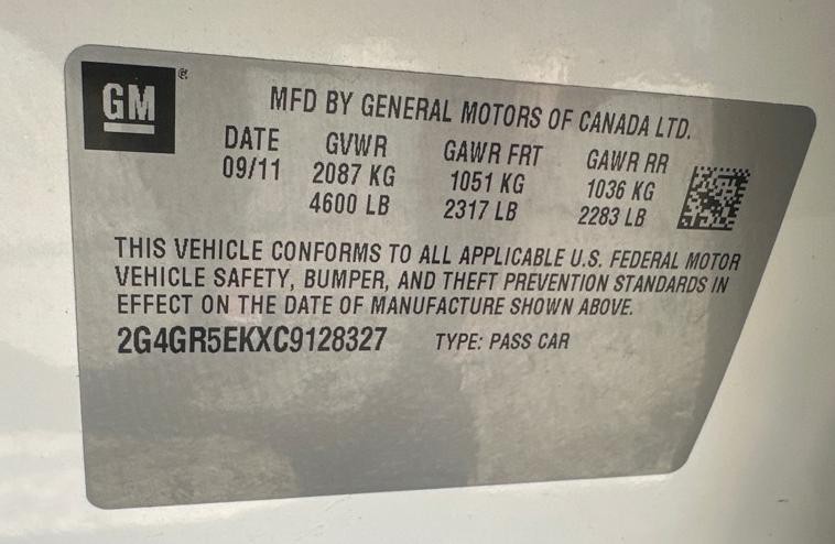 2012 Buick Regal Image 22