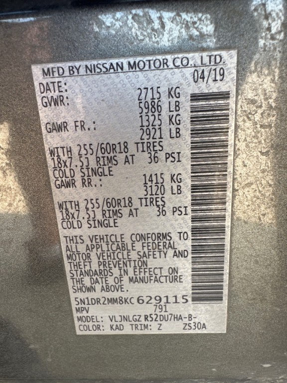 2019 Nissan Pathfinder Image 22