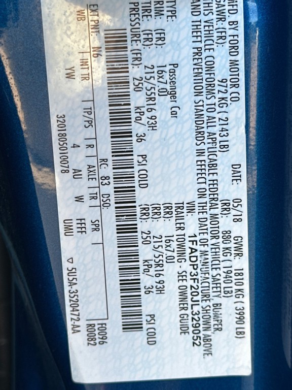 2018 Ford Focus Image 25