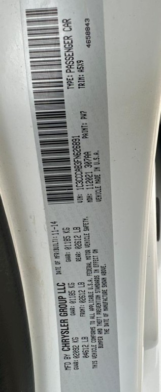 2015 Chrysler 200 Image 27