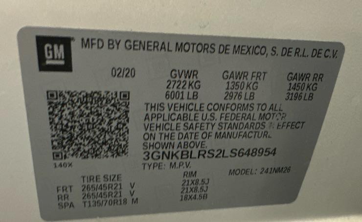 2020 Chevrolet Blazer Image 34