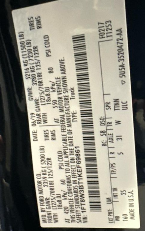 2019 Ford F-350 Image 32