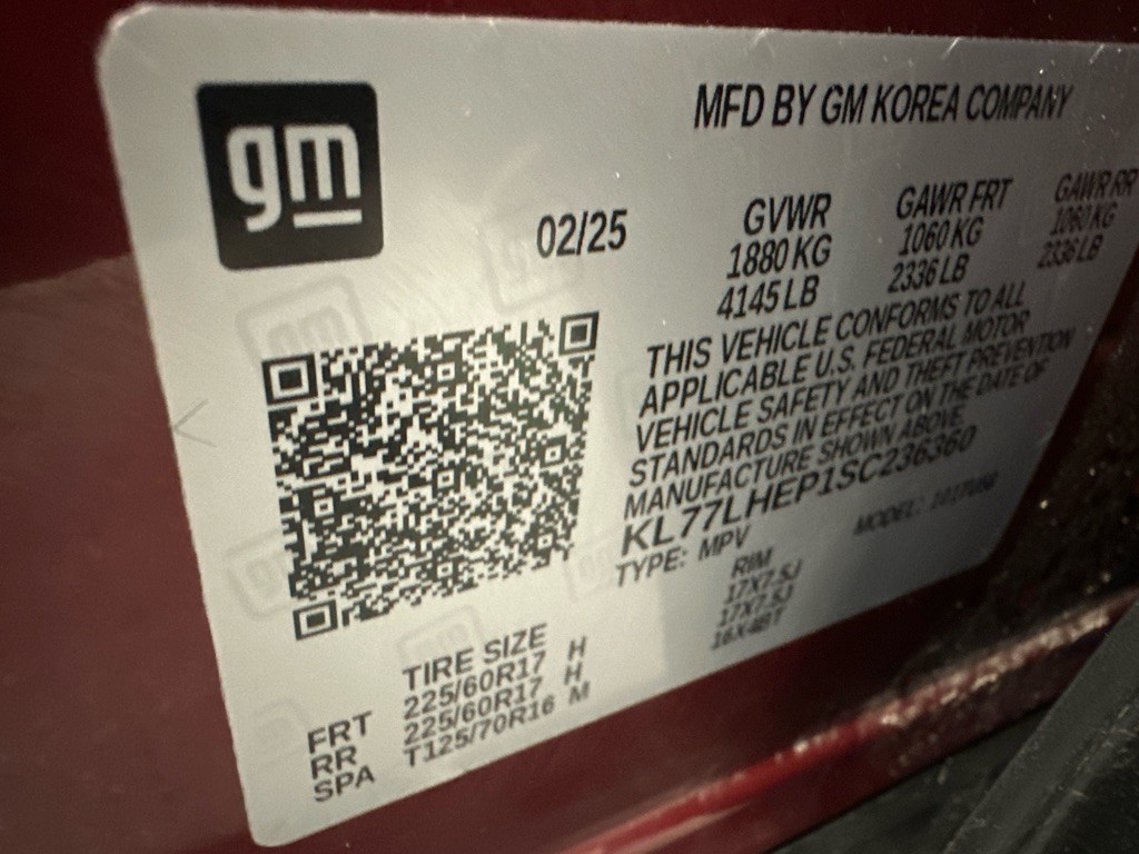 2025 Chevrolet Trax Image 33